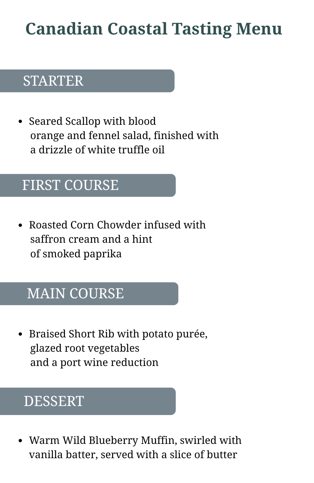 Menu 4